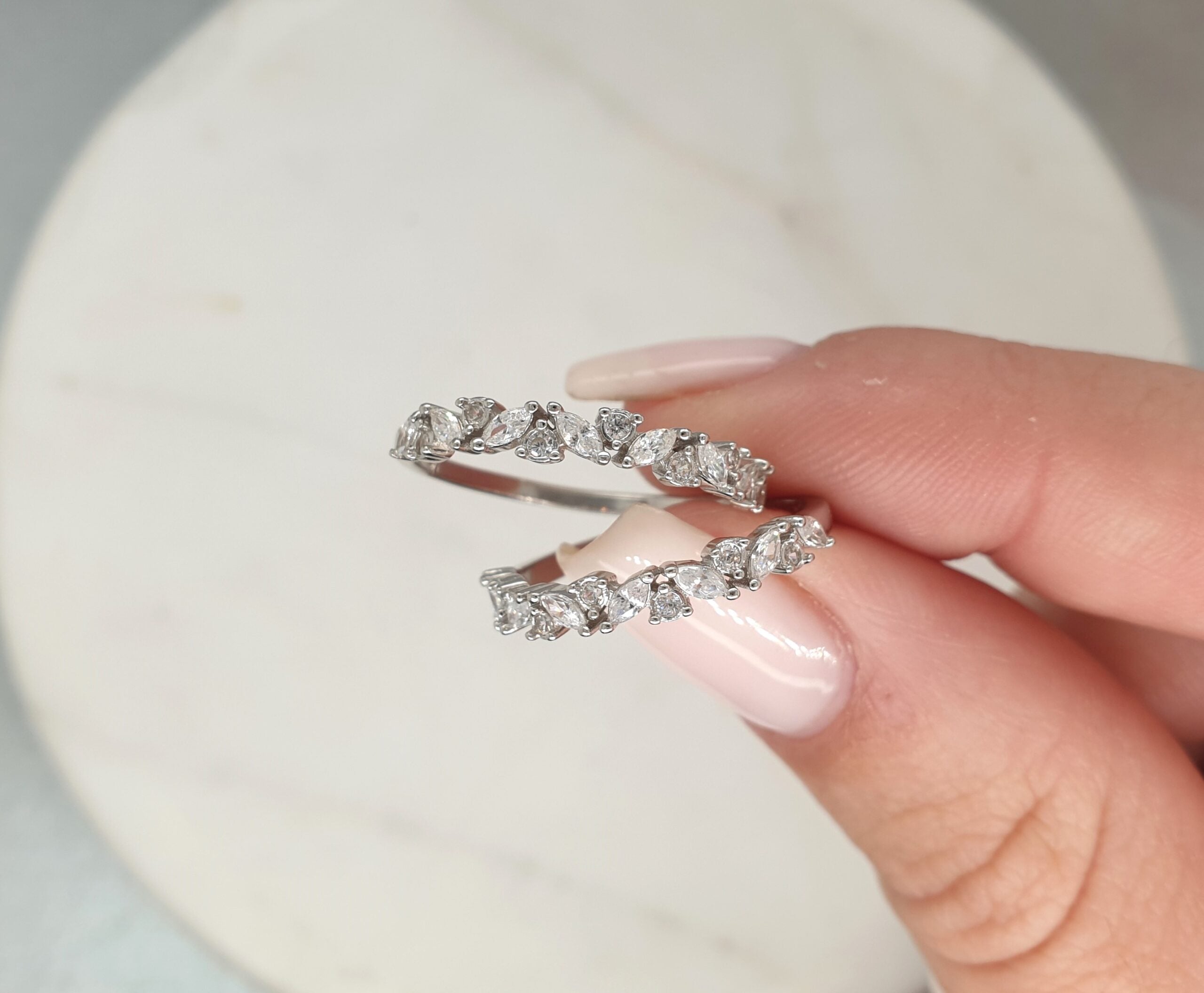 Abigail Sterling Silver Ring image 2