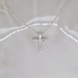Bubble Cross Necklace image 0