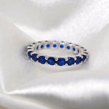 Sapphire Eternity Band image 0