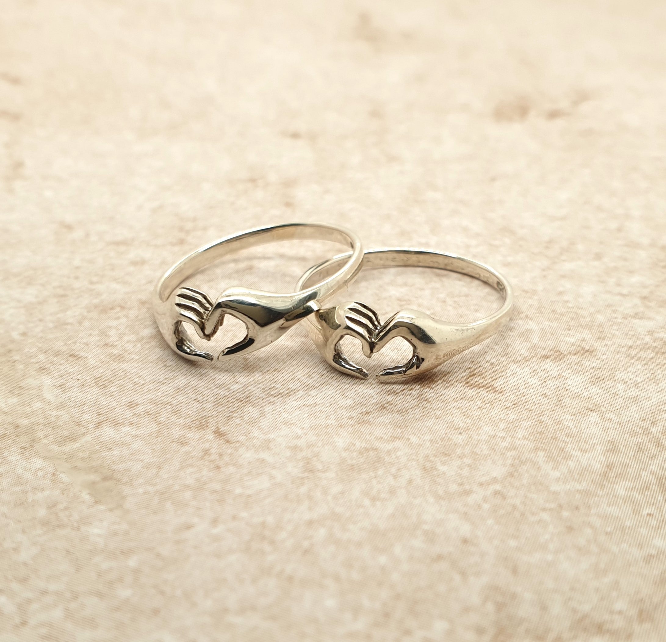 Hand Heart Ring image 1