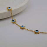 Evil Eye Gold Bracelet image 0