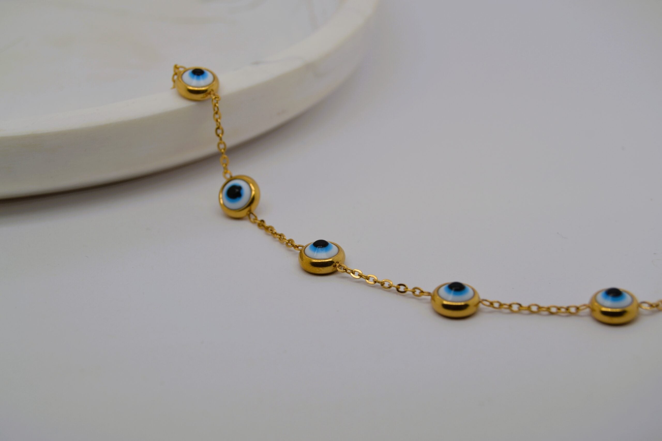 Evil Eye Gold Bracelet image 0