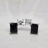 Black Bling Studs image 0