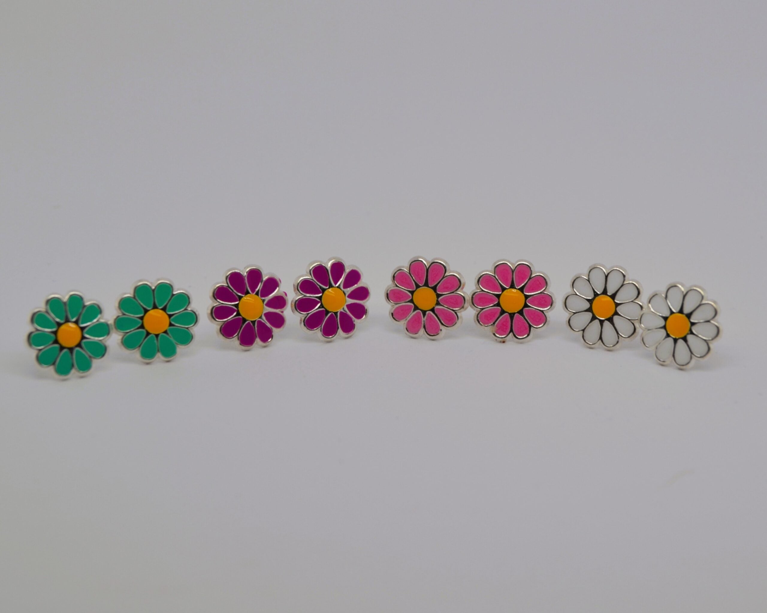 Colour Daisy Studs image 0