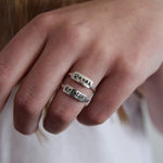 Engraved Name Ring image 1
