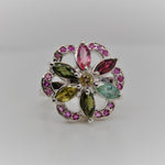 Flora Silver Ring image 0