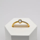 Small Teardrop Ring image 0