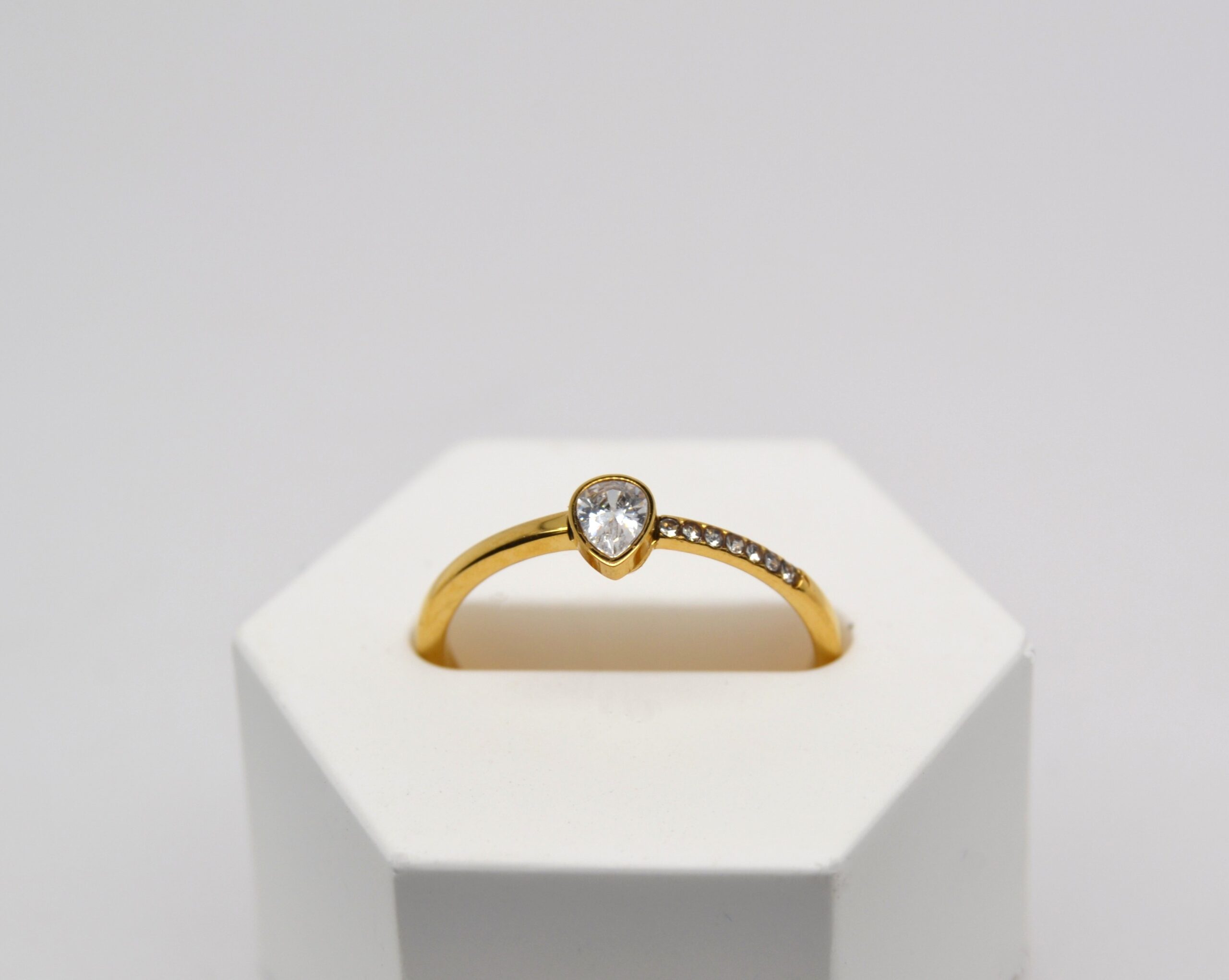 Small Teardrop Ring image 0