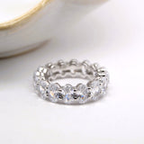 Oval Eternity Band image 0