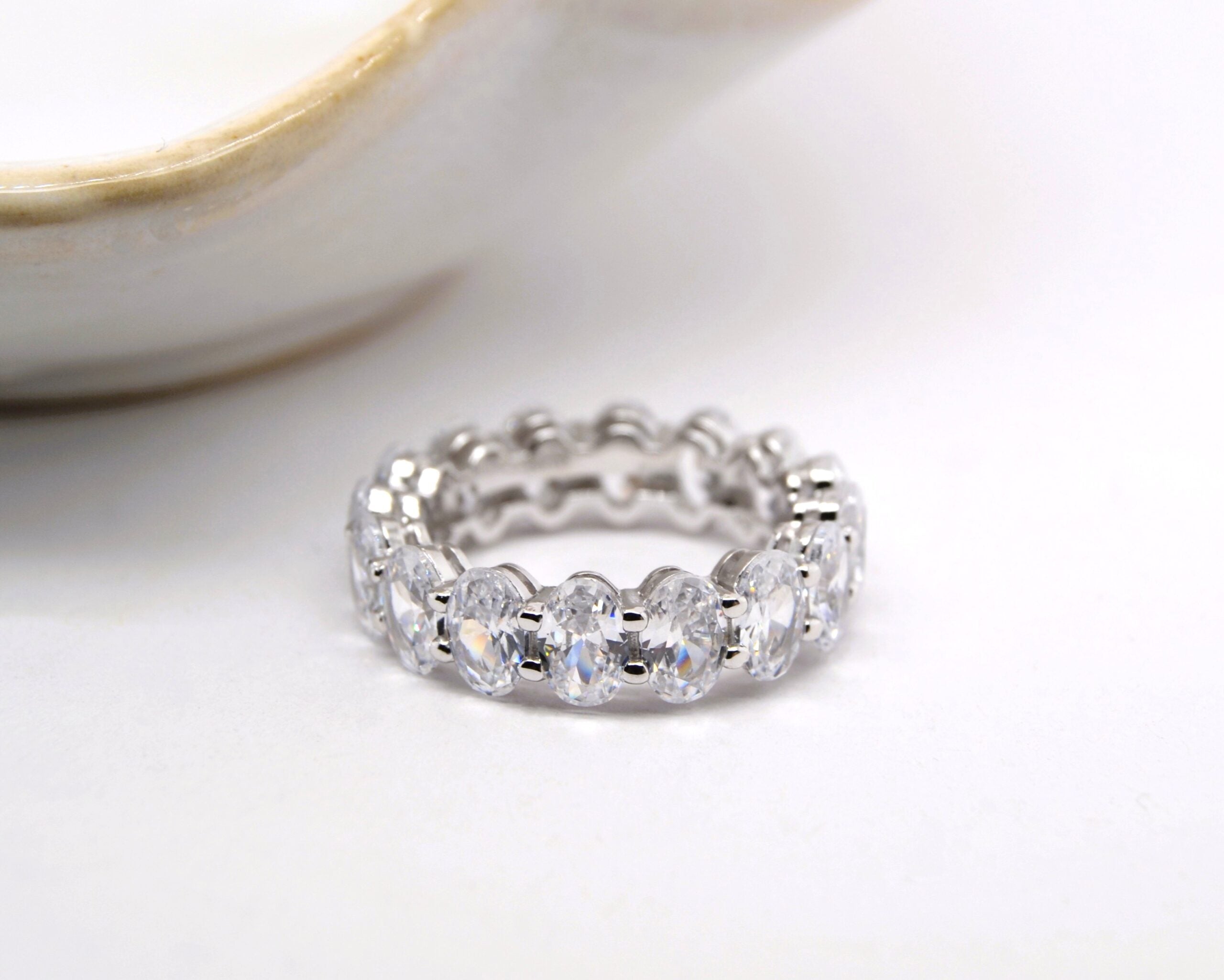 Oval Eternity Band image 0