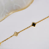 Black Clover Gold Bracelet image 0