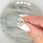 Silver Oval Ring image 0