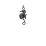 Silver Seahorse Charm image 0