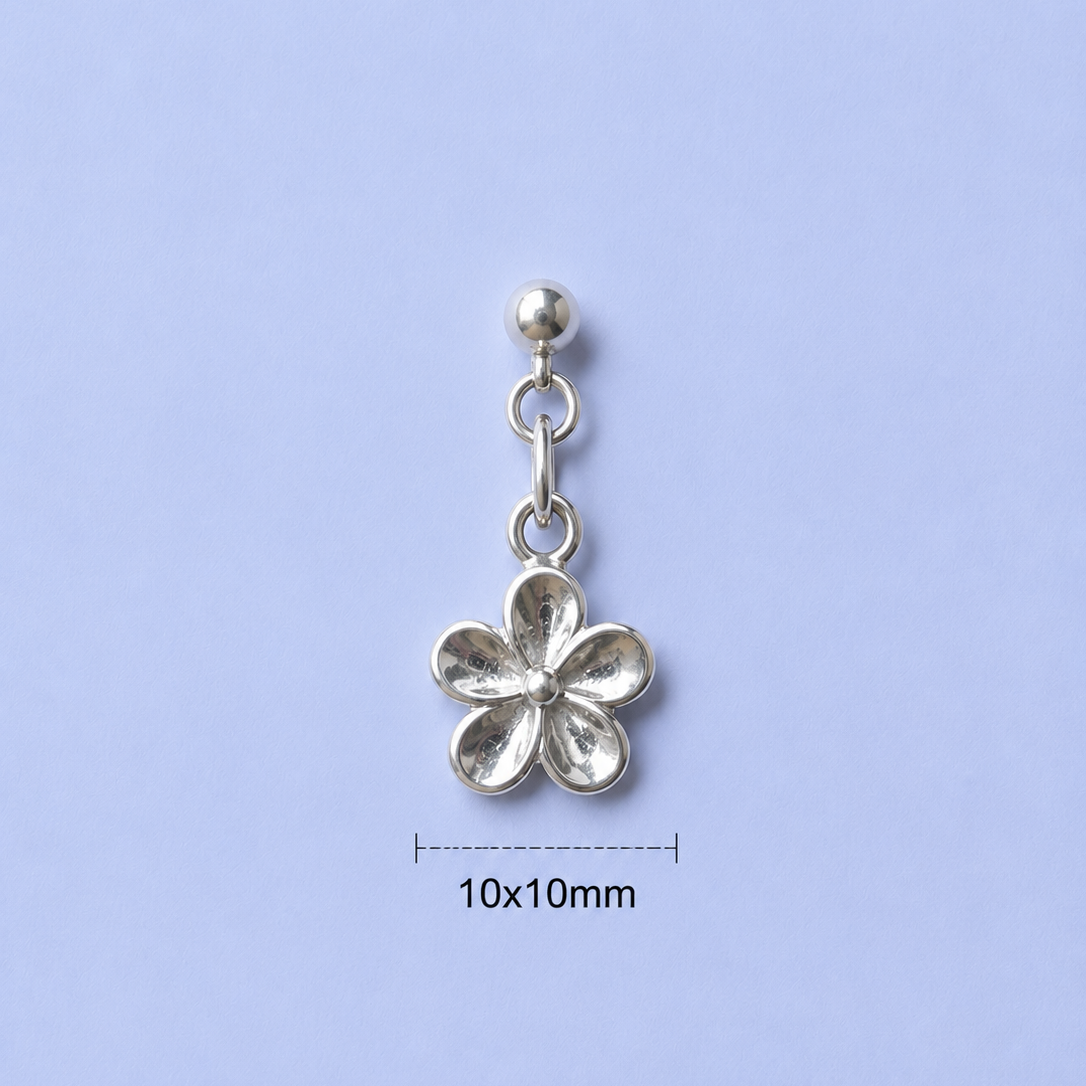 Bali Flower Charm