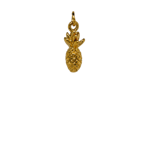 Gold Pineapple Charm image 0