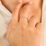 Statement Moissanite Gold Ring image 1