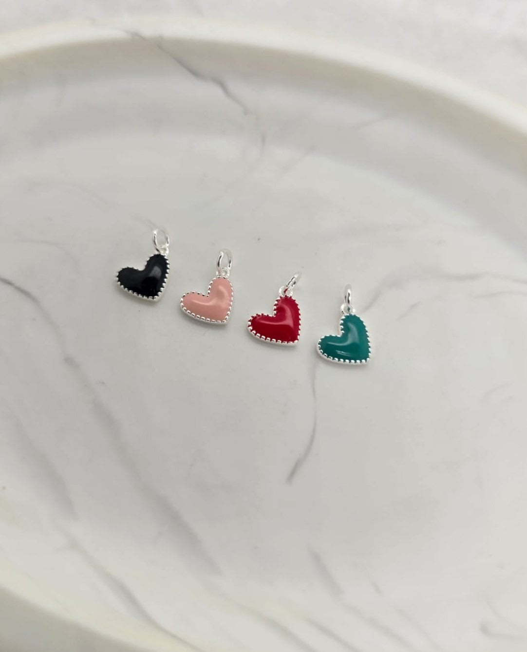 Silver Colour Heart image 0