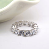 Chunky Round Eternity Band image 0