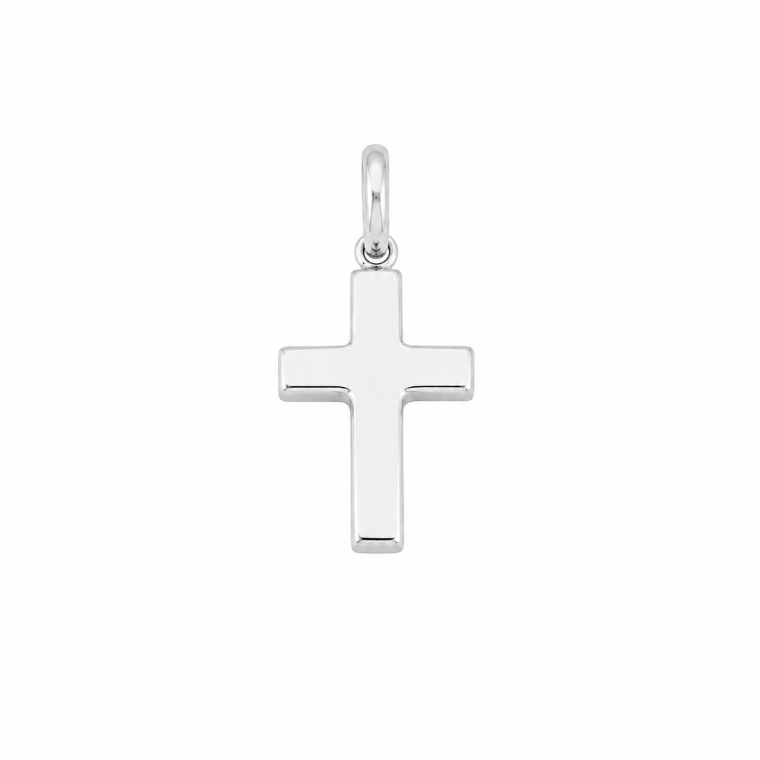 Silver Cross Charm