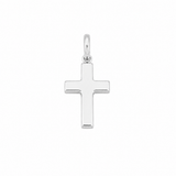 Silver Cross Charm