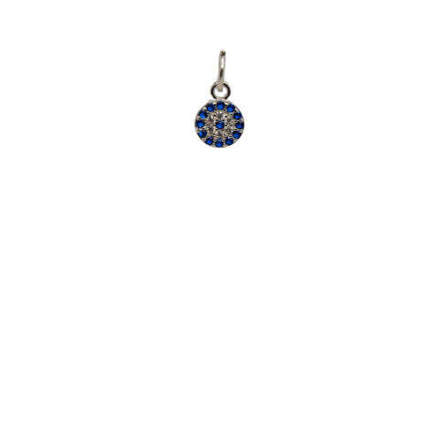 Bling Round Evil-Eye image 0