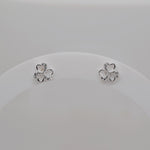 Bling Clover Studs image 1