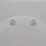 Bling Clover Studs image 1