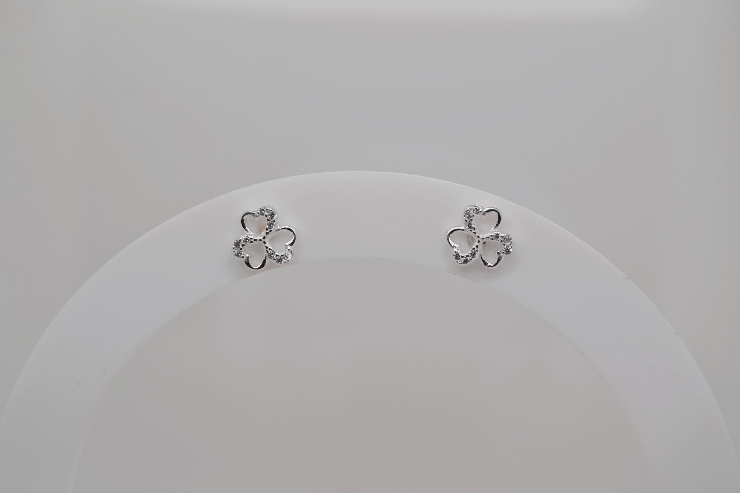Bling Clover Studs image 1