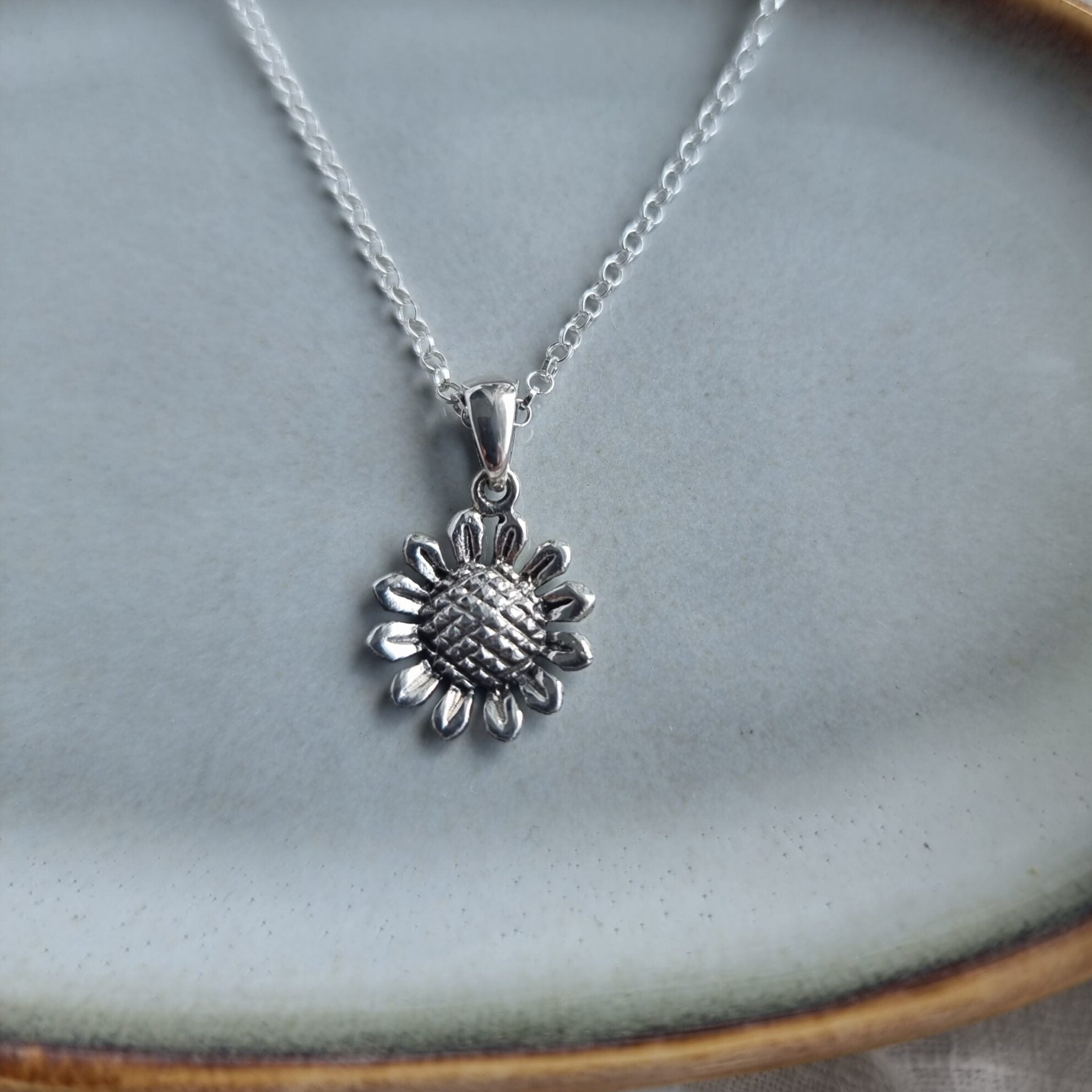 Sunflower Necklace - 45cm image