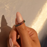 Rainbow Sterling Silver Ring image 2