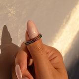 Rainbow Sterling Silver Ring image 2