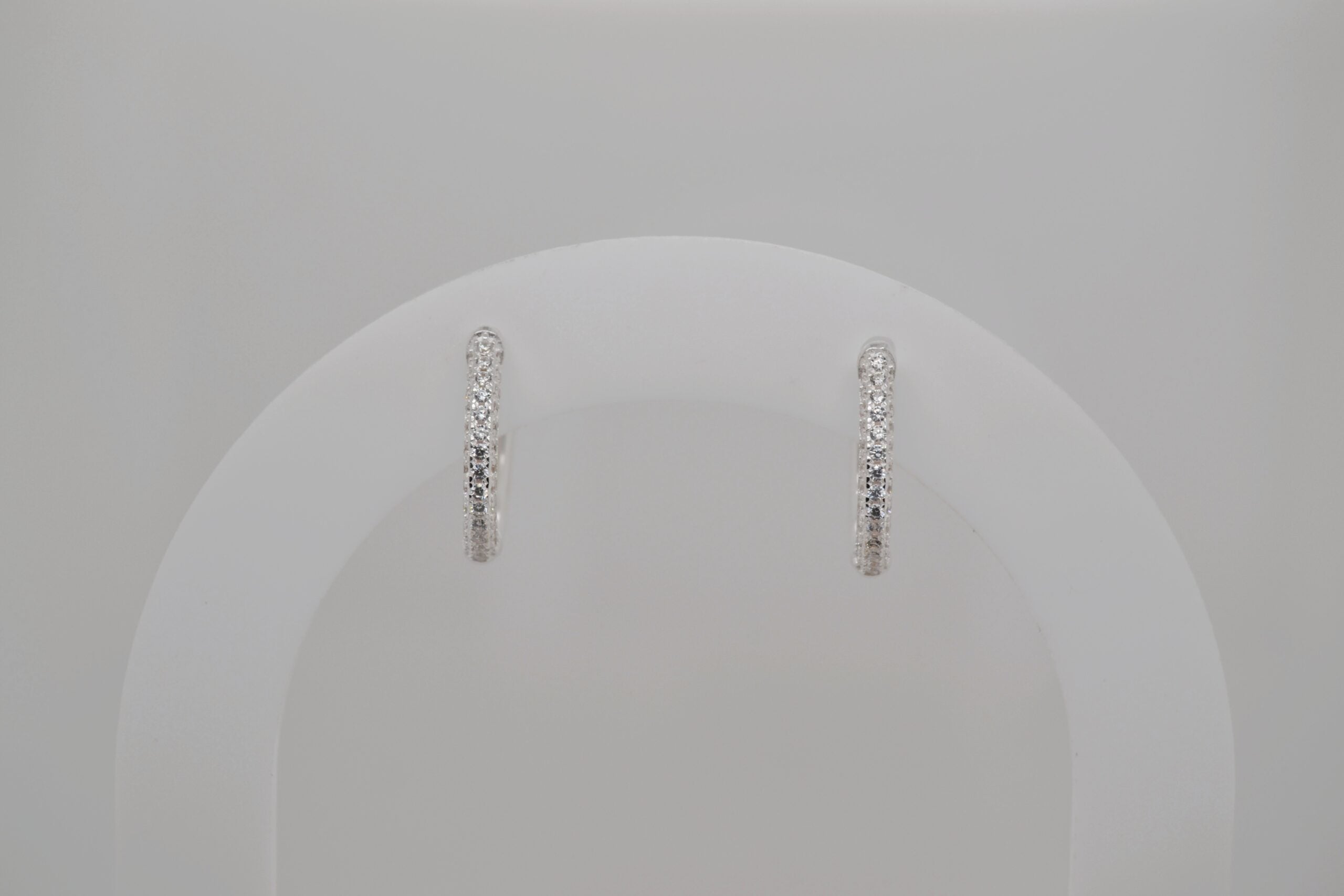 Dainty Bling Hoop image 1