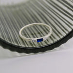 Silver Indigo Ring image 0
