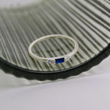 Silver Indigo Ring image 0