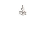Silver Eye Charm image 0