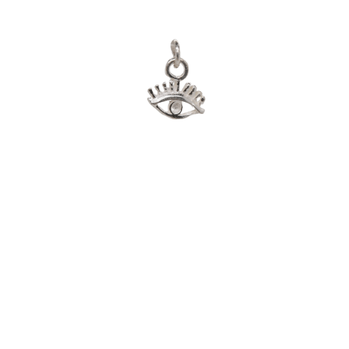 Silver Eye Charm image 0