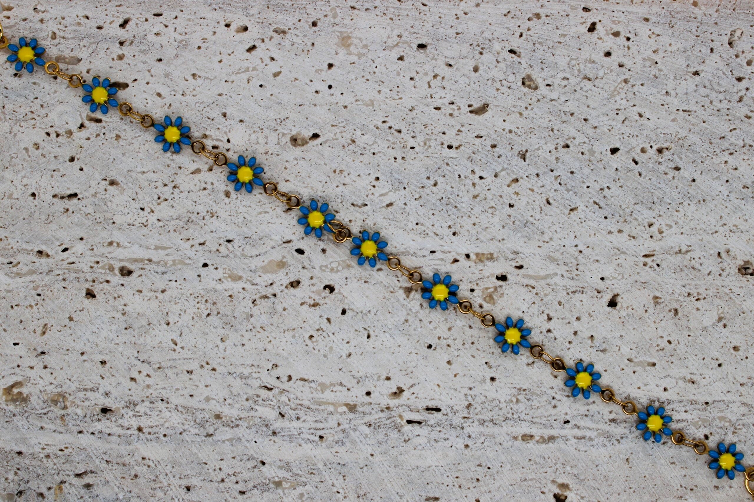 Multicolor Gold Bracelet image 2