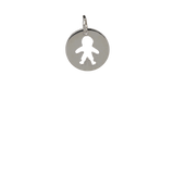Boy Disk Charm image 0