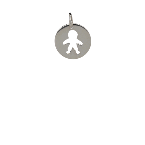 Boy Disk Charm image 0