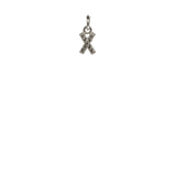 Cut-out Bling Initial X image 0