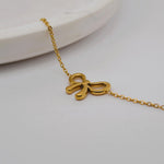 Gold Bow Bracelet image 0