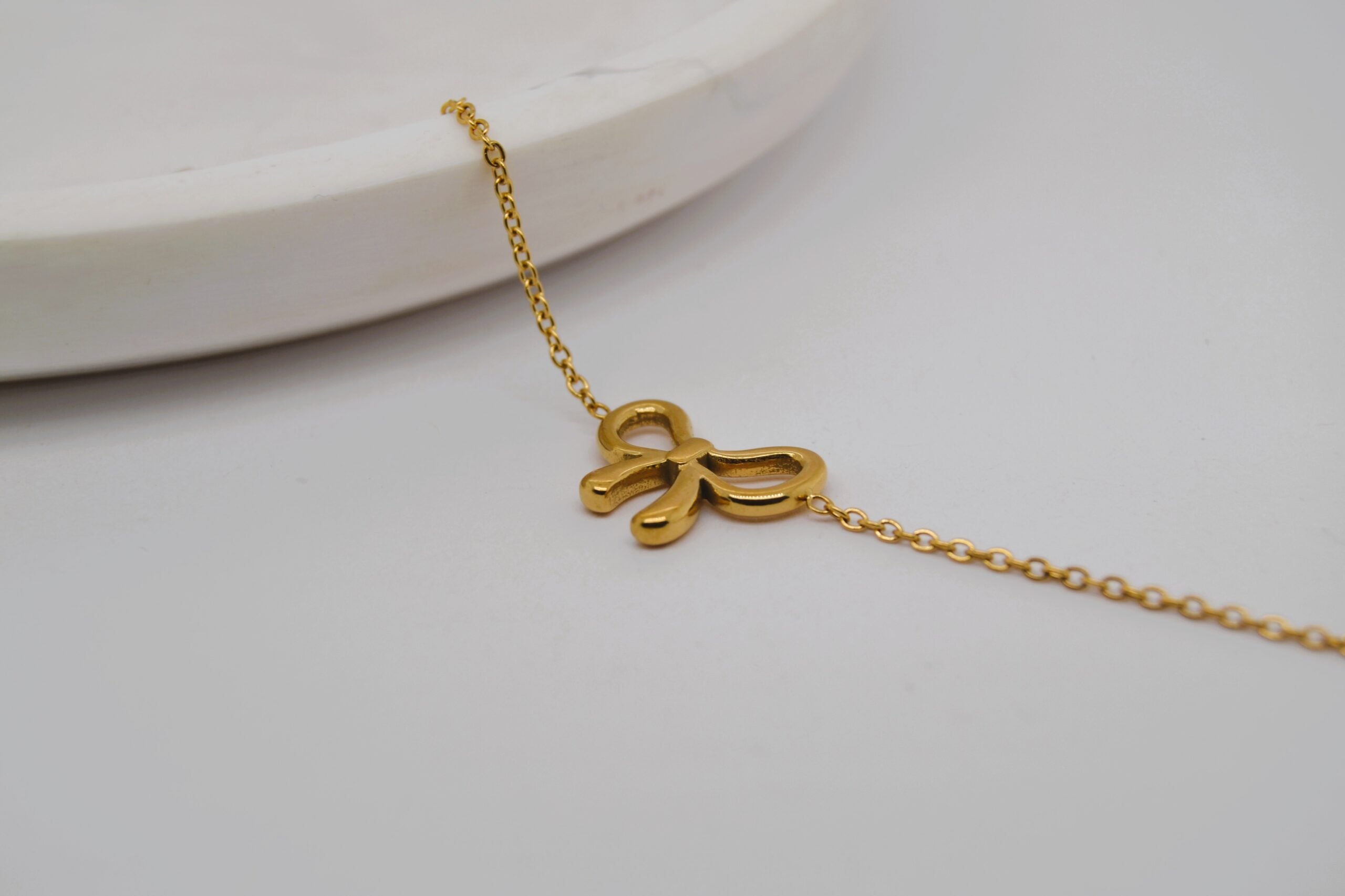 Gold Bow Bracelet image 0