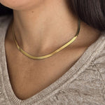 Stainless Steel Herringbone Chain image 0