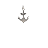 Silver Anchor Charm image 0