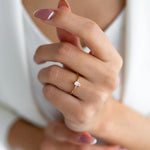 The Baguette Moissanite Ring image 1