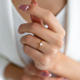 The Baguette Moissanite Ring image 1