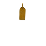 Engravable Bar Charm image 0