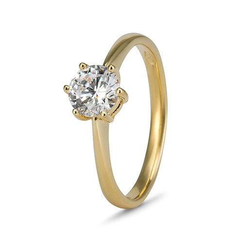 Lisa Engagement Ring - L, 9ct Yellow Gold image