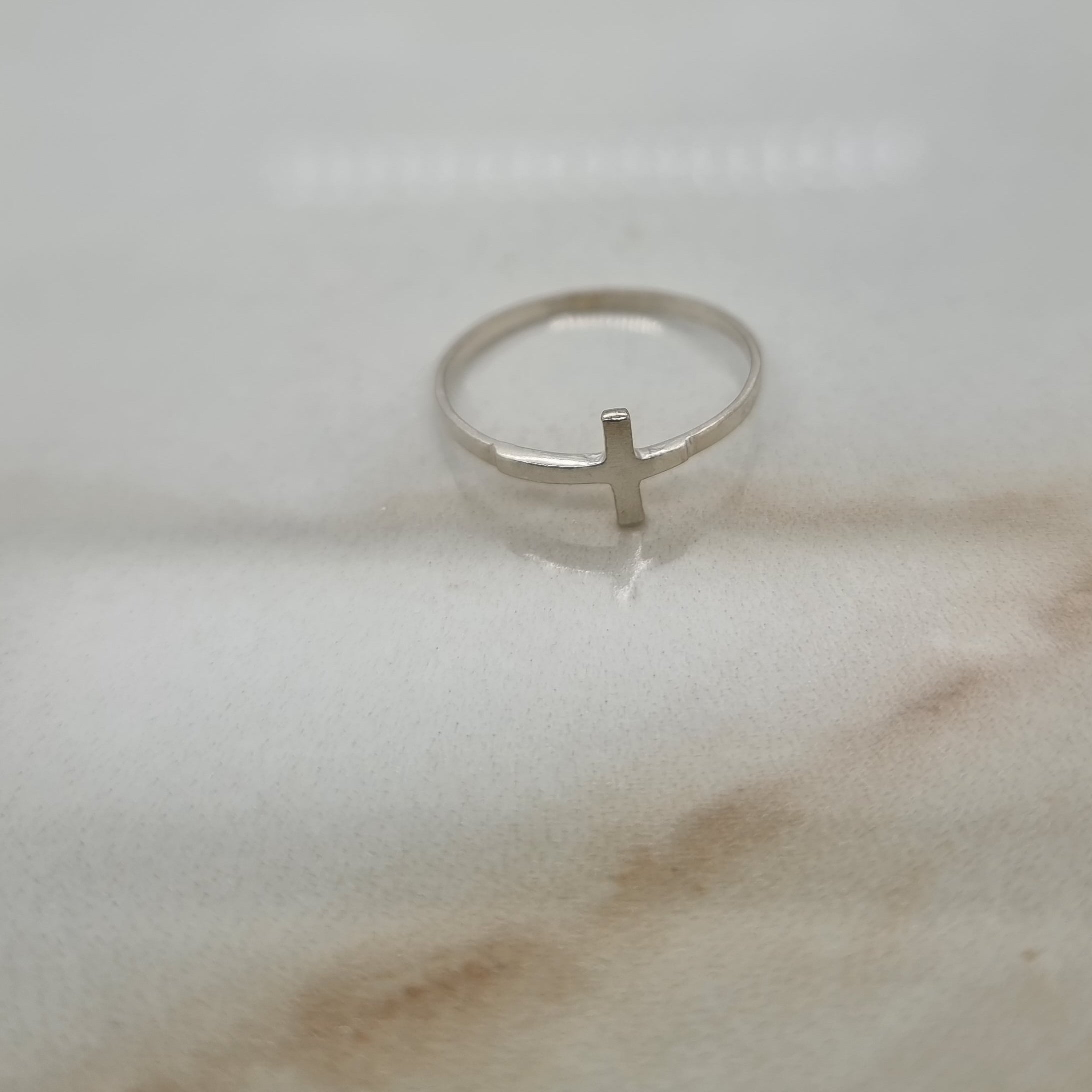 Silver Cross Ring image 0