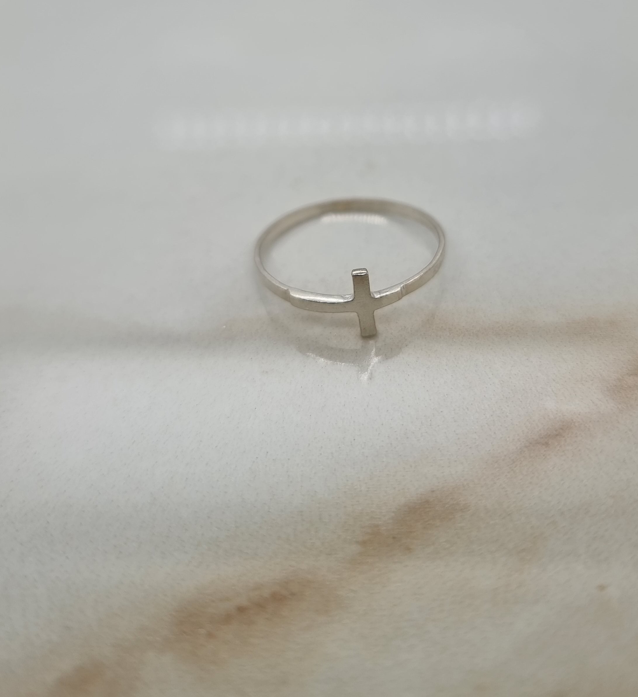 Silver Cross Ring image 0